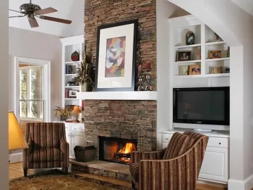 [Hearth.com] Jotul 550 in a prefab fireplace