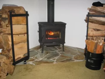 [Hearth.com] Rolling the wood in ... hey, thatâ€™s a pretty picture.