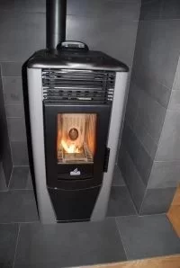 [Hearth.com] Heat Pump Froze, luckily the Ecotek Francesca wood pellet stove saved the day in this cold winter Il