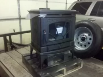 [Hearth.com] Hampton H200 install in the kitchen