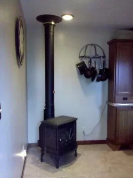 [Hearth.com] Hampton H200 install in the kitchen