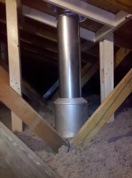[Hearth.com] Hampton H200 install in the kitchen