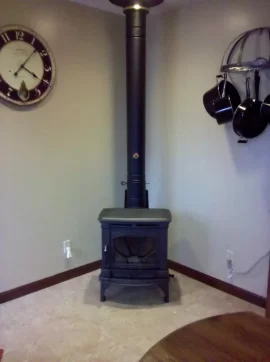 [Hearth.com] Hampton H200 install in the kitchen