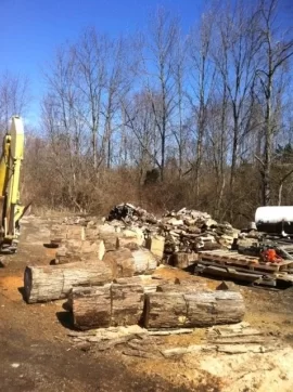 [Hearth.com] Spring splitting.  Major clean-up under way