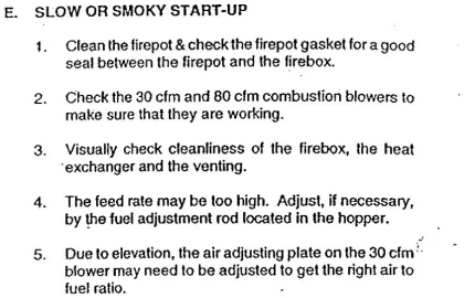 [Hearth.com] Quadrafire 1000 smoke pouring out at startup