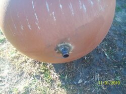 Pictures of vertical tank installs?