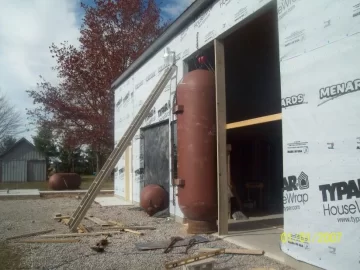 [Hearth.com] Pictures of vertical tank installs?