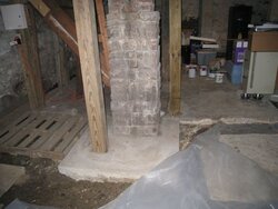 Stove for an unfinished basement