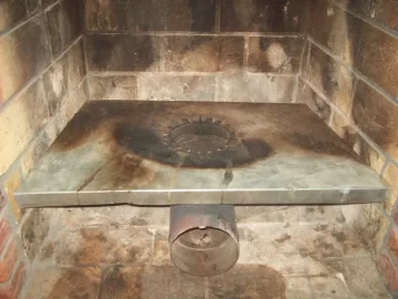 [Hearth.com] Fireplace stove venting, what not to do.