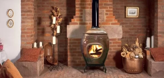 [Hearth.com] Ceramic Fireplace