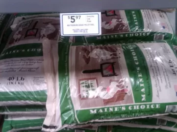 [Hearth.com] Lowe's in WV put pellets away for next year!
