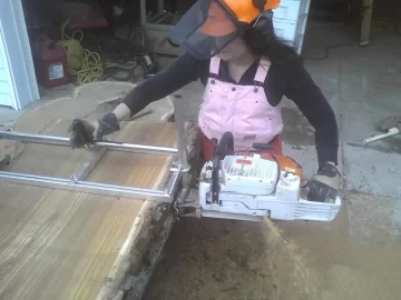 [Hearth.com] Anybody Process Wood on the Driveway?