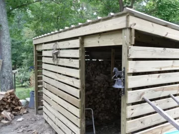 [Hearth.com] Building a wood shed