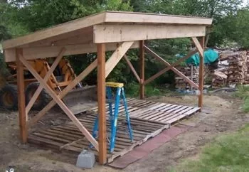 [Hearth.com] Building a wood shed