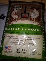 Maine's Choice pellet density
