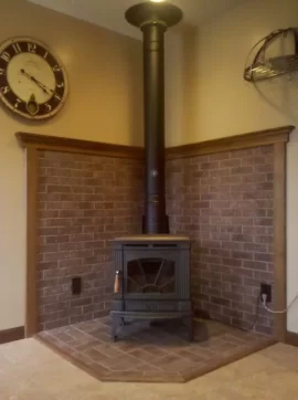 [Hearth.com] Hampton H200 install in the kitchen