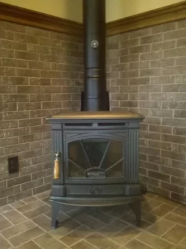 [Hearth.com] Hampton H200 install in the kitchen