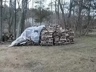 [Hearth.com] Seasoning wood on pallets