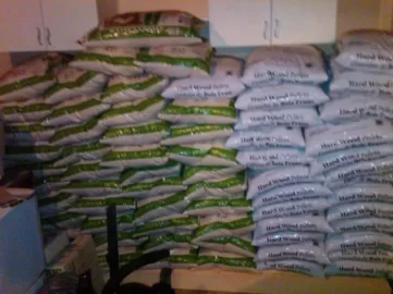[Hearth.com] Where do you store your Wood Pellets for the summer? What is the temp and humidity?