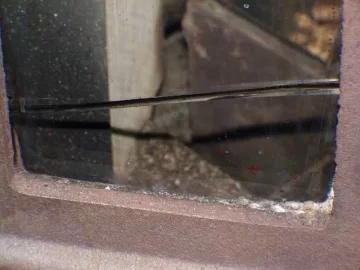 [Hearth.com] Glass broke in sisters stove