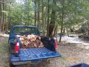 [Hearth.com] Cherry Hauled out & Stacked