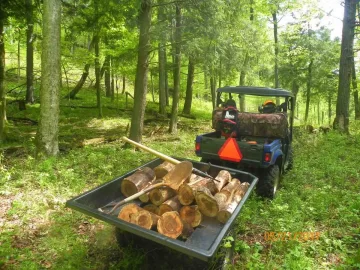 [Hearth.com] Two Cherry Off the Carpet, Split and Stacked