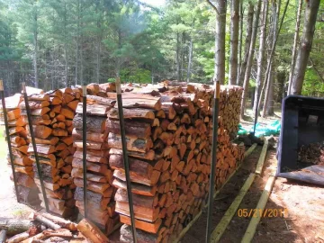 [Hearth.com] Two Cherry Off the Carpet, Split and Stacked
