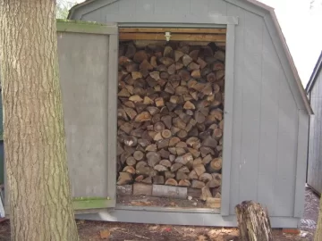 [Hearth.com] My wood stacks in addition to my Friday scrounge.