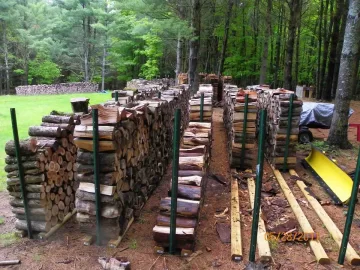 [Hearth.com] Splitting & Stacking this winters haul.