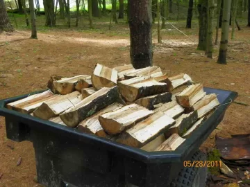 [Hearth.com] Splitting & Stacking this winters haul.