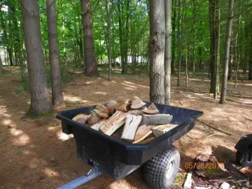 [Hearth.com] Splitting & Stacking this winters haul.