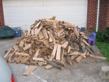 [Hearth.com] oak in the driveway