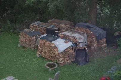 [Hearth.com] back yard stacks