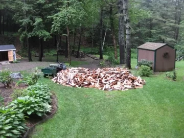 [Hearth.com] Two cords stacked this weekend