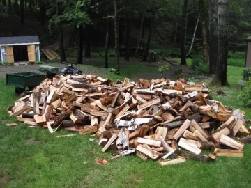 [Hearth.com] Two cords stacked this weekend