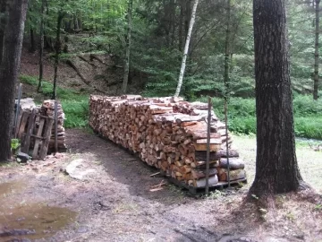 [Hearth.com] Two cords stacked this weekend