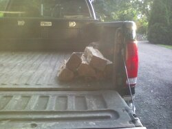 Free firewood from friend