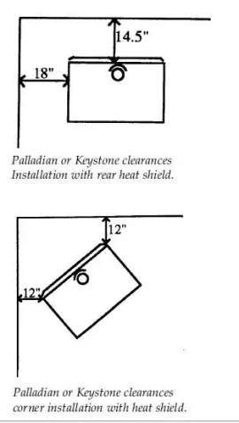 [Hearth.com] rear heat shield clearance