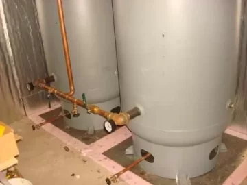 [Hearth.com] Bolier room re pipe & froling install pix-plbg only -- post 1