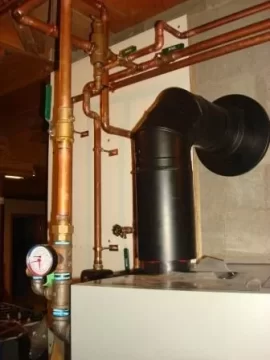 [Hearth.com] Bolier room re pipe & froling install pix-plbg only -- post 1