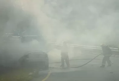 [Hearth.com] Car fire!