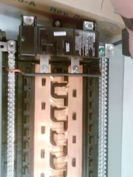 [Hearth.com] Strange smell in basement and Circuit Panel feels hot next to 100 Amp Main Circuit Breakers! We have