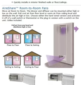 [Hearth.com] HVAC question - Vent from one floor to another?