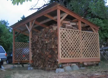 [Hearth.com] wood shed drip edge