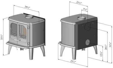 [Hearth.com] Buying a new woodstove... Which ones are less than 28 1/2 inches high?