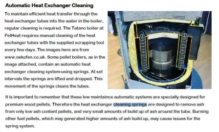 [Hearth.com] Wood pellet Stove Cleaning Springs in Heat Exchanger Tubes?