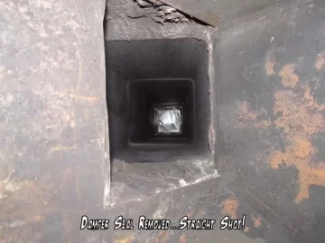 [Hearth.com] Damper Seal Removed (Pics)
