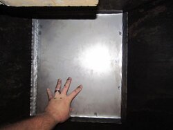 Block off plate and Liner Hole size