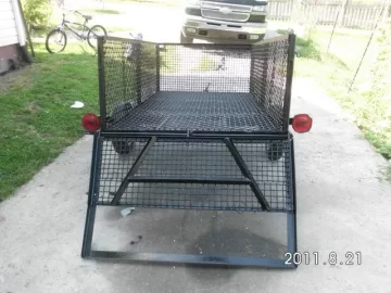 [Hearth.com] Got a  wood trailer for the atv