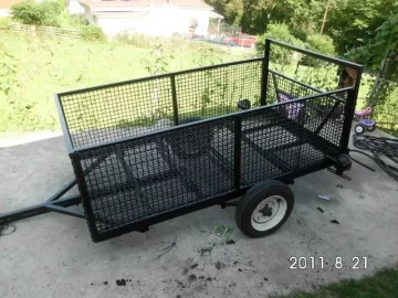[Hearth.com] Got a  wood trailer for the atv